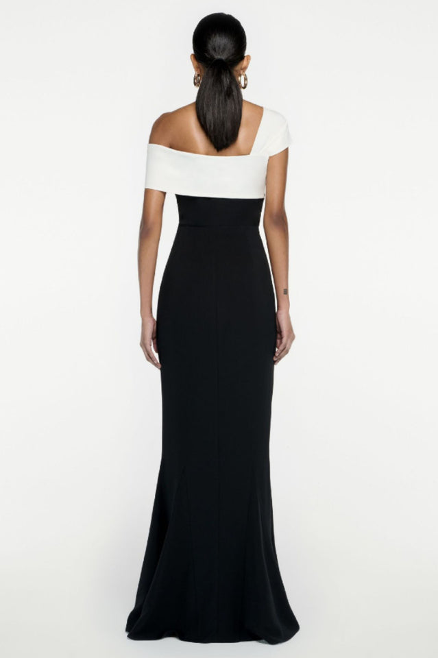 Asymmetric Off Shoulder Maxi Dress - Riyosa®