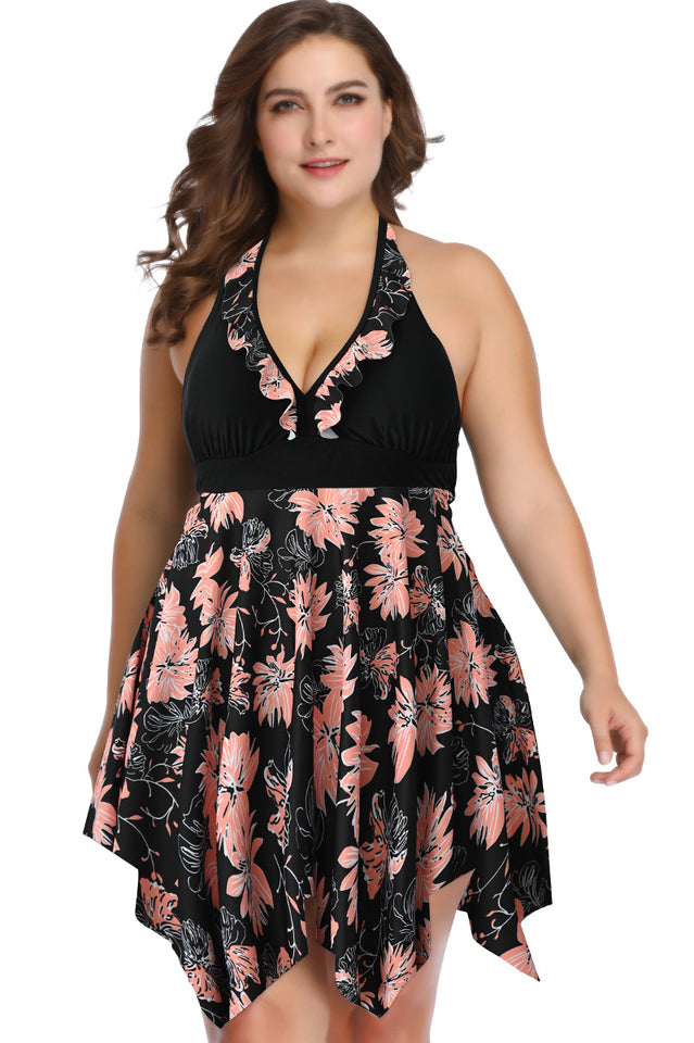 (2XL-6XL) Plus Size Tankini Swimsuit - Riyosa®