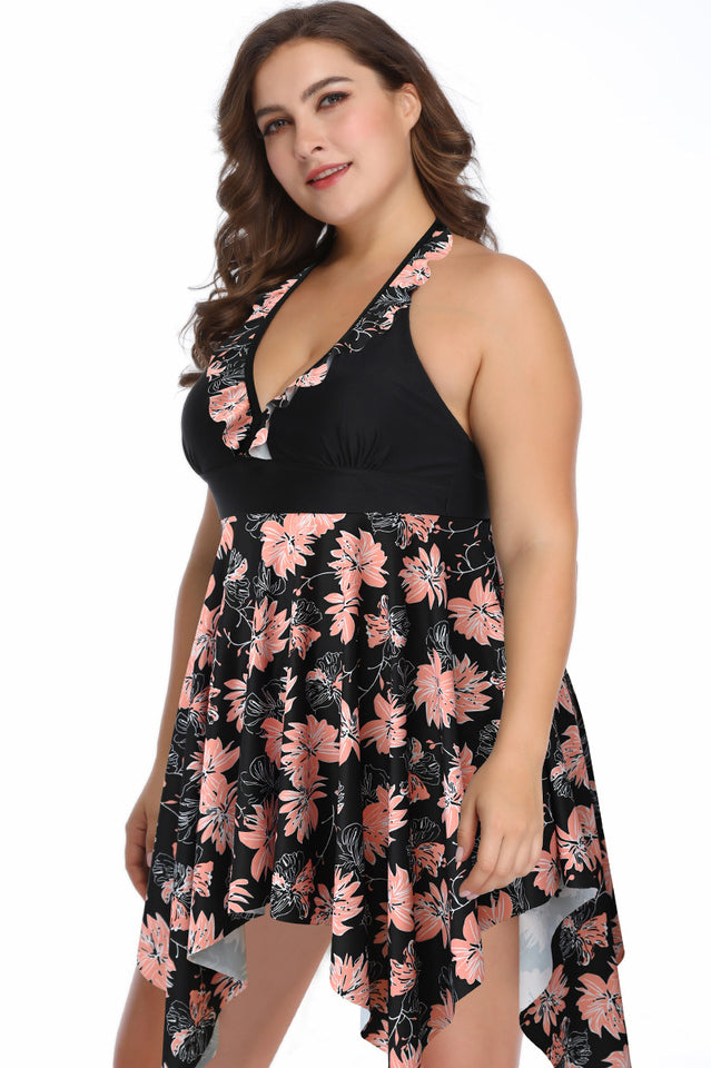 (2XL-6XL) Plus Size Tankini Swimsuit - Riyosa®