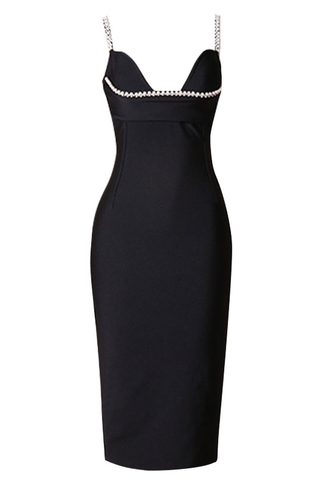 Isla Pearl Sling Bandage Dress - Riyosa®