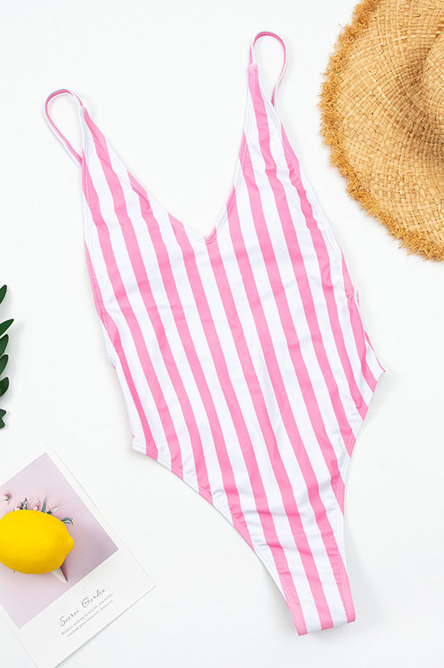 Stripe One Piece Swimsuit - Riyosa®