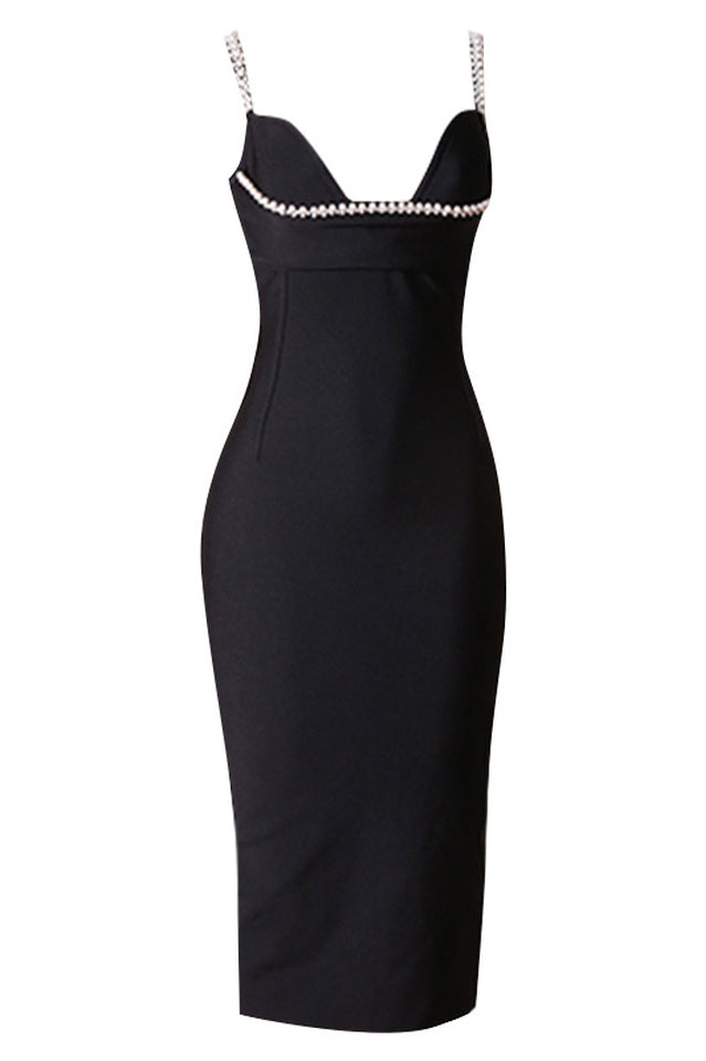 Isla Pearl Sling Bandage Dress - Riyosa®