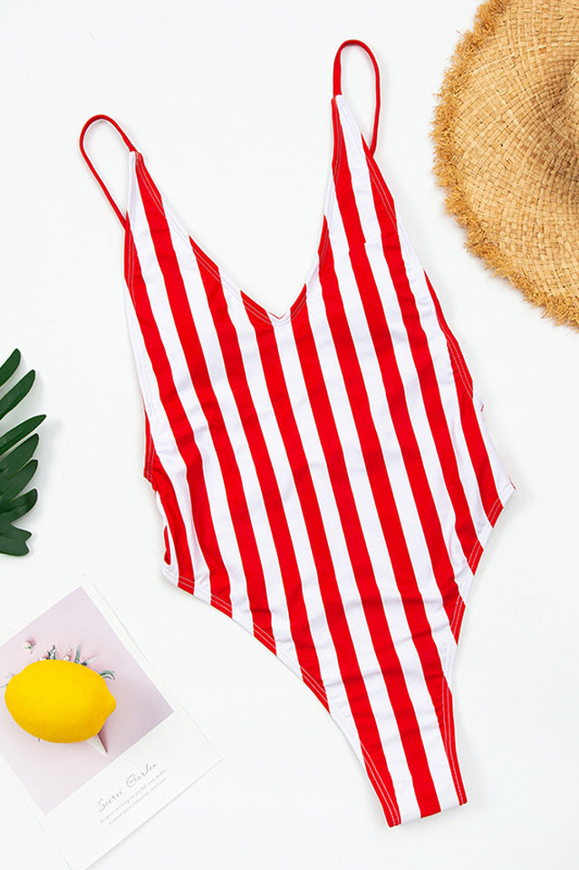 Stripe One Piece Swimsuit - Riyosa®