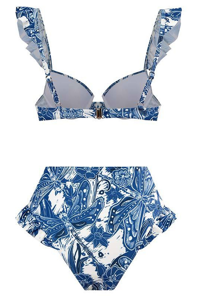 Ruffled Push Up Bikini Set - Riyosa®