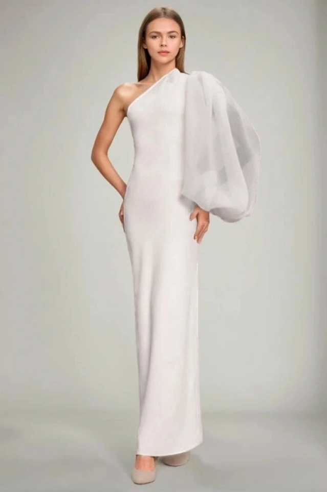 Hudson One Shoulder Gown - Riyosa®