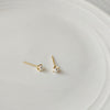 Baroque Pearl Stud Earrings - Hypoallergenic - Abbott Atelier