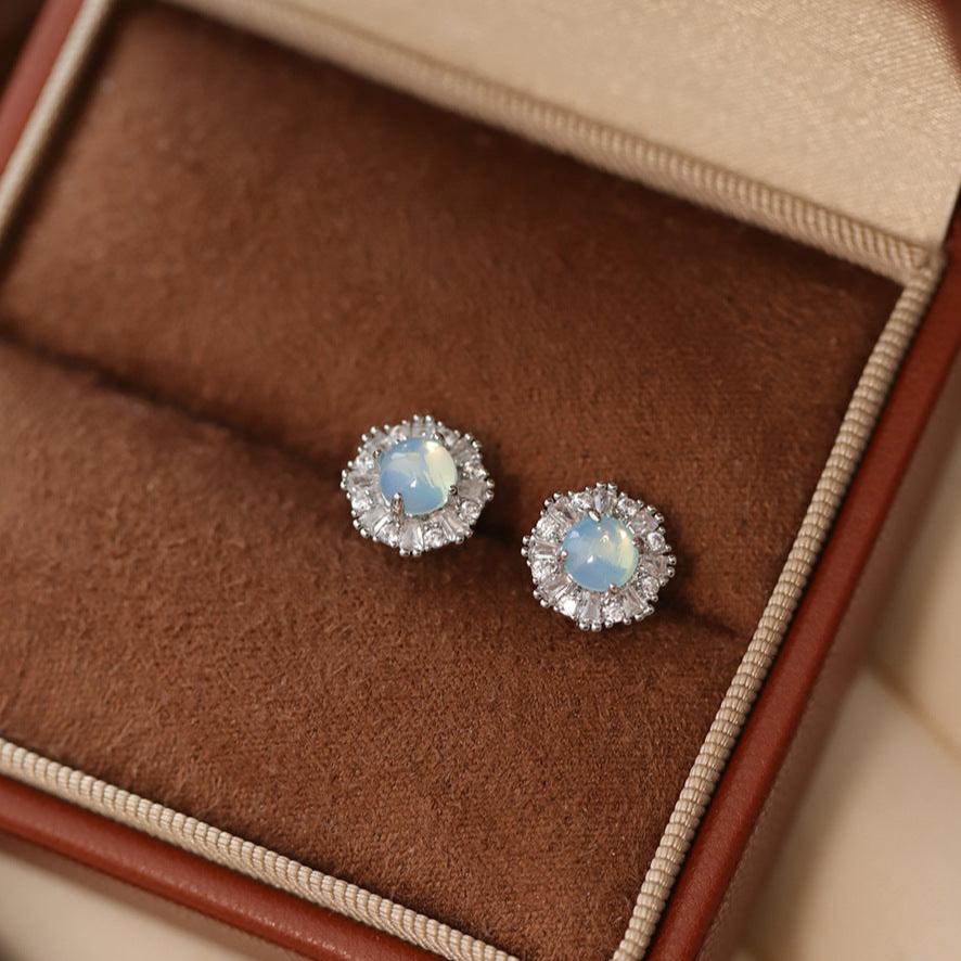 Baroque Stud Earrings - Kelsey - Hypoallergenic - Abbott Atelier