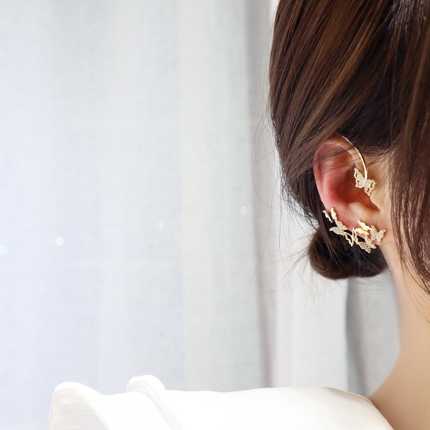 Butterfly Ear Cuffs - Hypoallergenic - Abbott Atelier