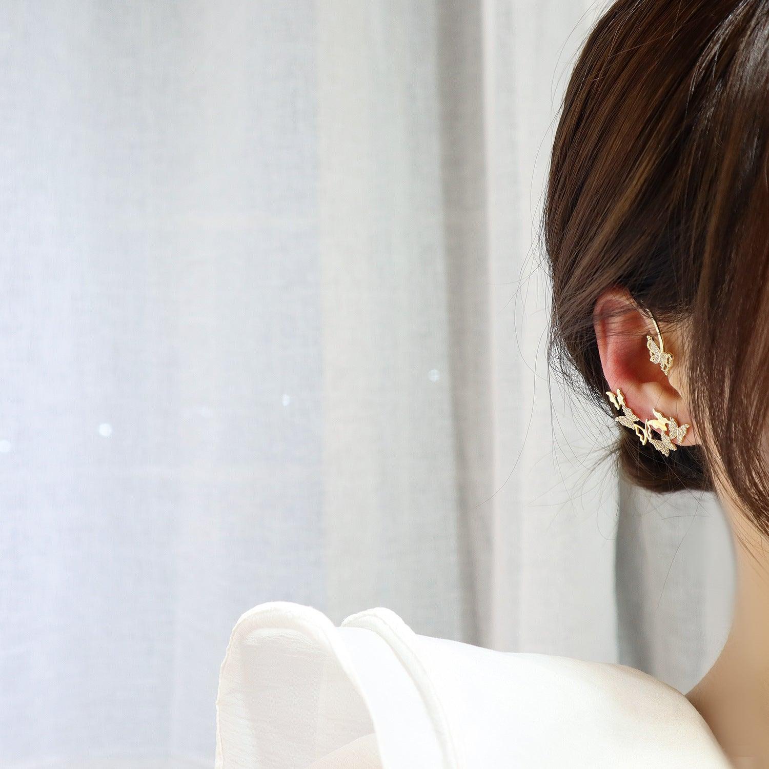 Butterfly Ear Cuffs - Hypoallergenic - Abbott Atelier