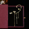 Butterfly Earring and Ear Cuff - Marcie - Gold - Plated - Abbott Atelier