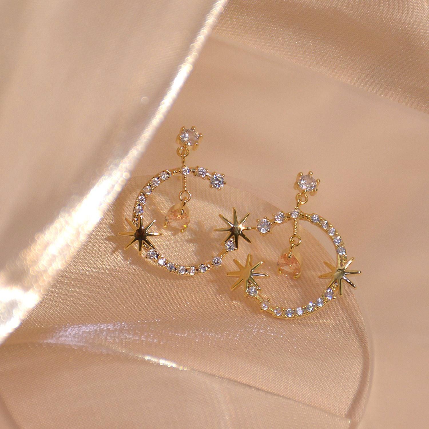 Celestial Earrings - Serafina - Hypoallergenic - Abbott Atelier