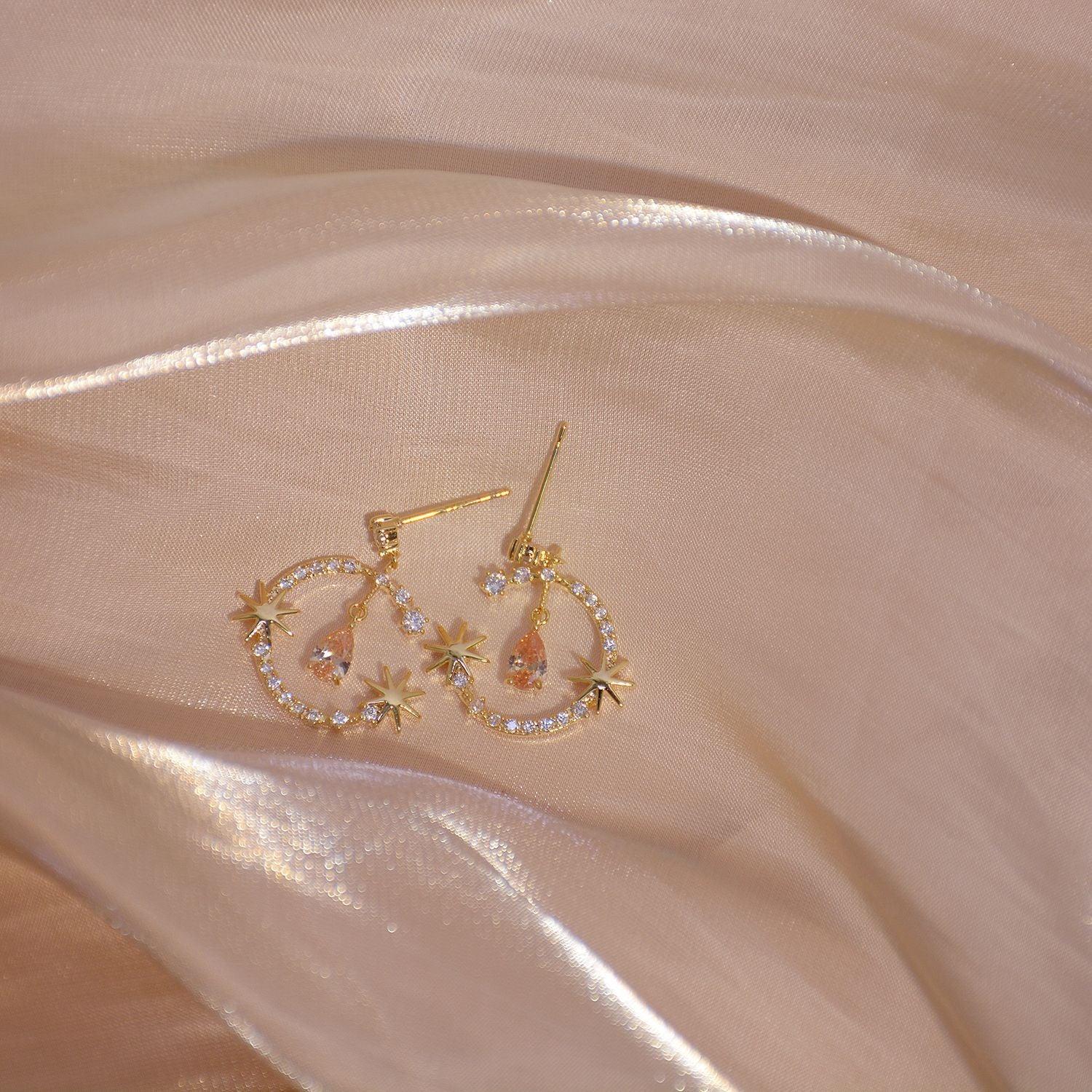 Celestial Earrings - Serafina - Hypoallergenic - Abbott Atelier