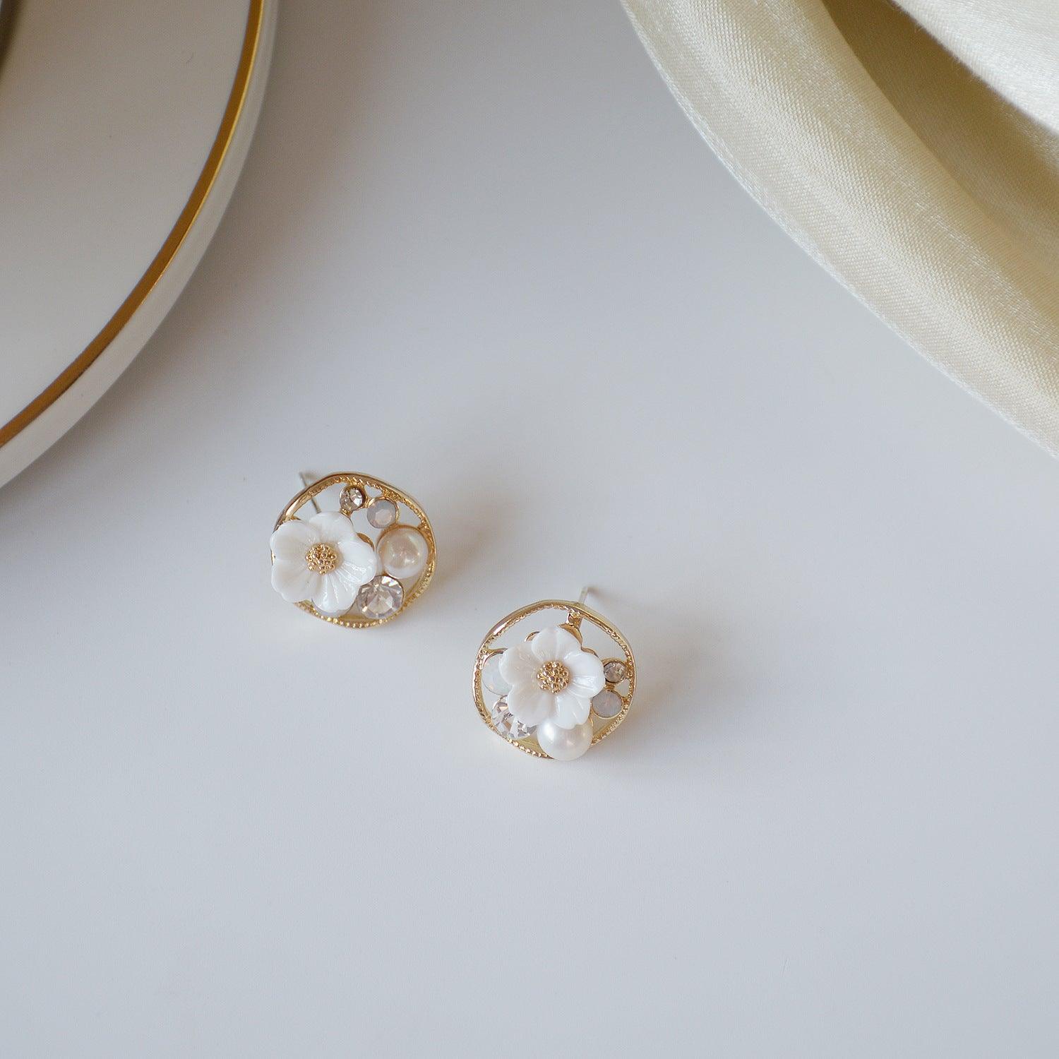 Cherry Blossom Earrings - Hypoallergenic - Abbott Atelier