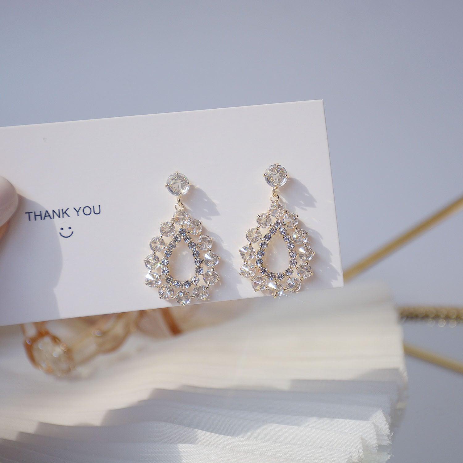 [Clearance] Baroque Earrings - Krystal - Hypoallergenic - Abbott Atelier