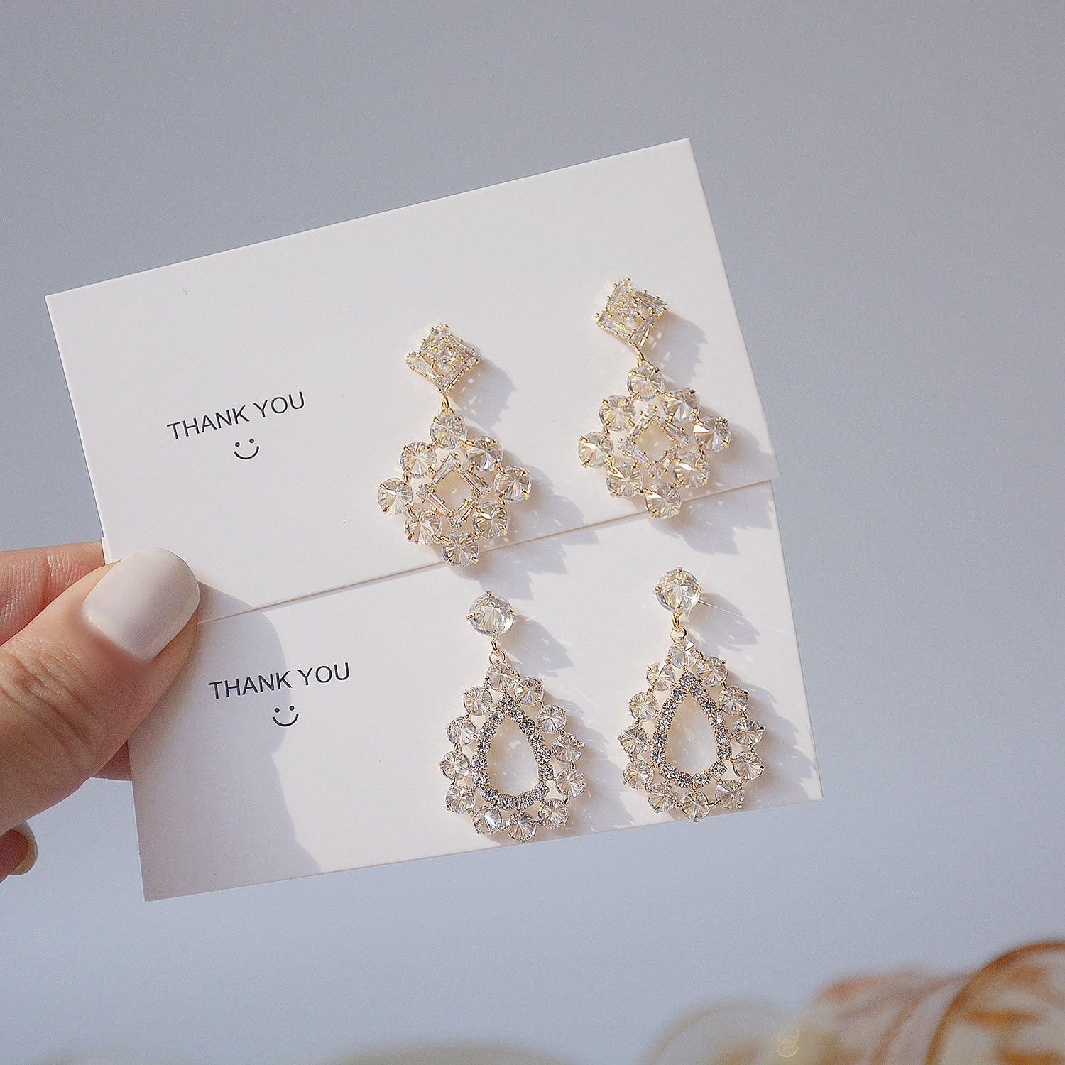 [Clearance] Baroque Earrings - Krystal - Hypoallergenic - Abbott Atelier