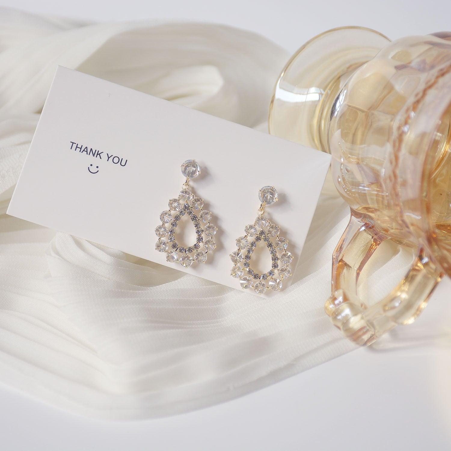 [Clearance] Baroque Earrings - Krystal - Hypoallergenic - Abbott Atelier