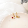 [Clearance] Birdie & Flower Earrings - Hypoallergenic - Abbott Atelier