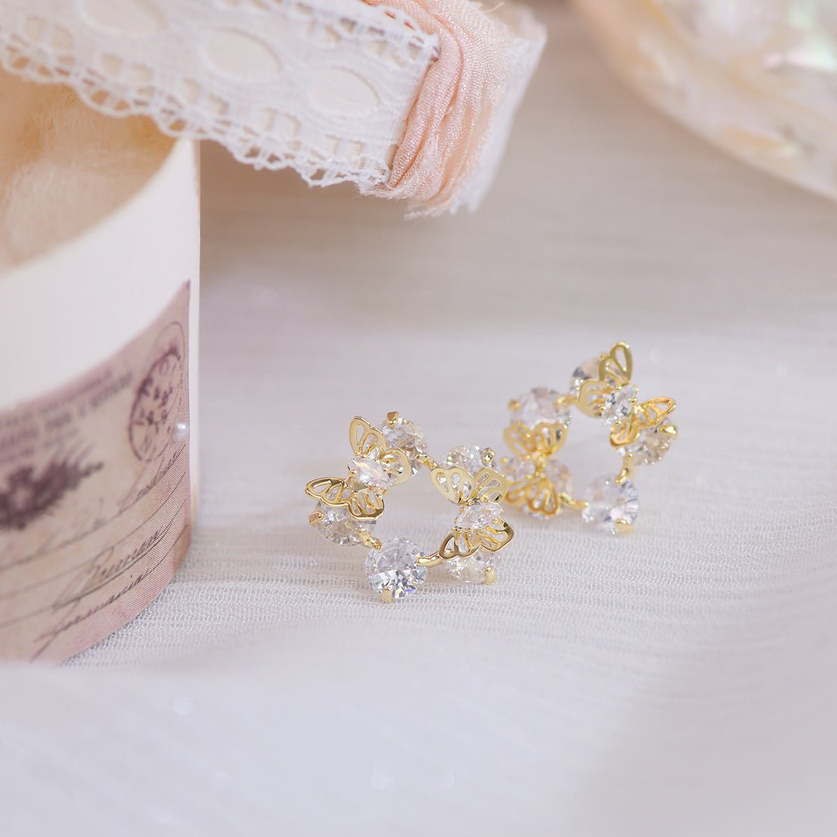 [Clearance] Butterfly Dream Earrings - Hypoallergenic - Abbott Atelier