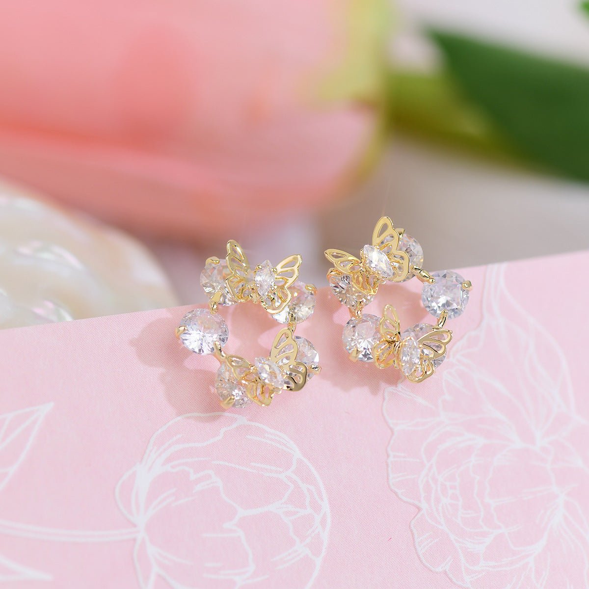 [Clearance] Butterfly Dream Earrings - Hypoallergenic - Abbott Atelier