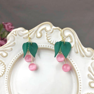 [Clearance] Cherry Earrings - Opal - Abbott Atelier