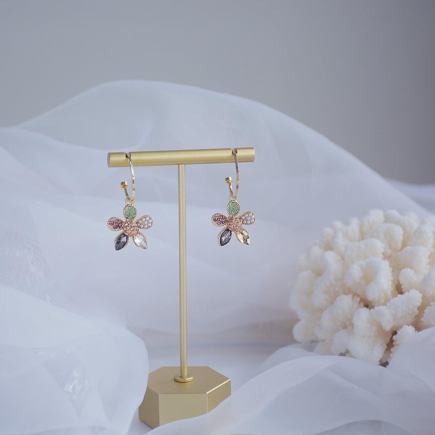 [Clearance] Flower Earrings - Hypoallergenic - Abbott Atelier