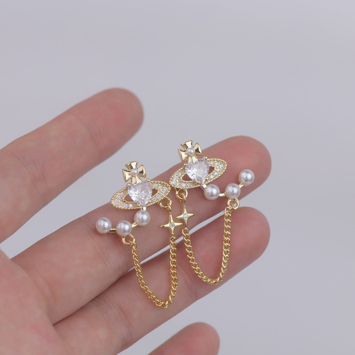 [Clearance] Love Jupiter Earrings - Hypoallergenic - Abbott Atelier