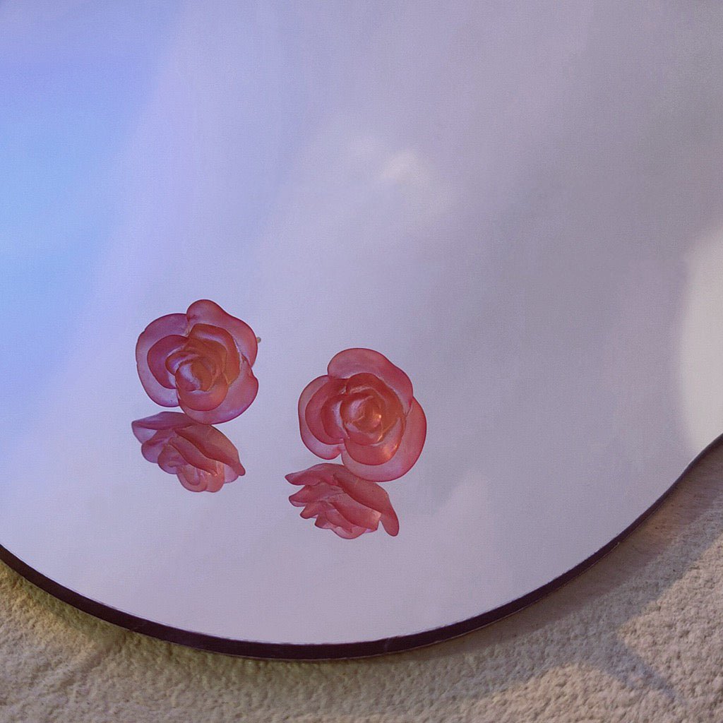 [Clearance] Rose Stud Earrings (3 Colors) - Hypoallergenic - Abbott Atelier