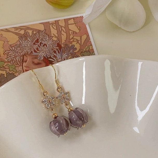 Lily of the Valley Earrings - Hypoallergenic - Abbott Atelier