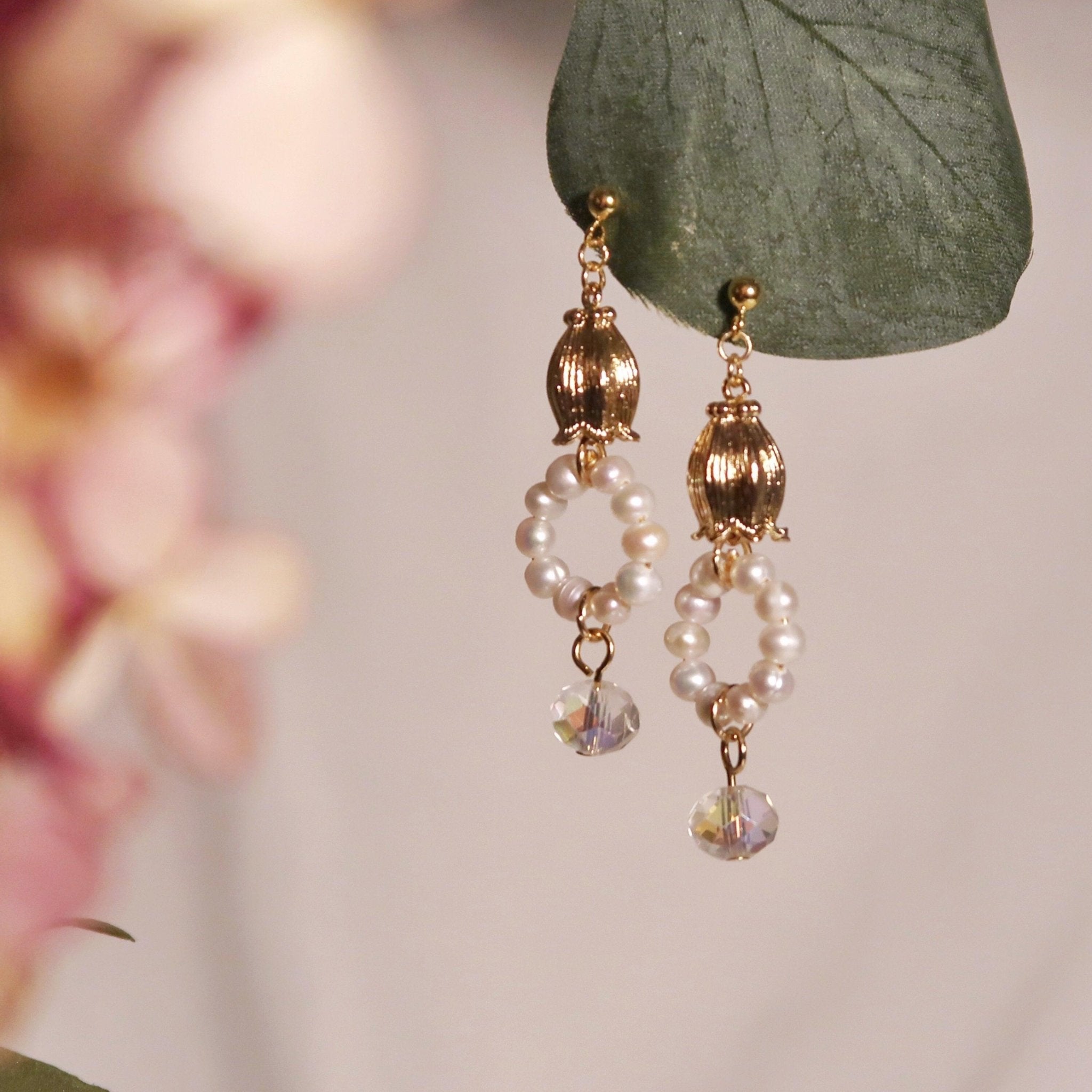 Lily of the Valley Earrings - Hypoallergenic - Abbott Atelier