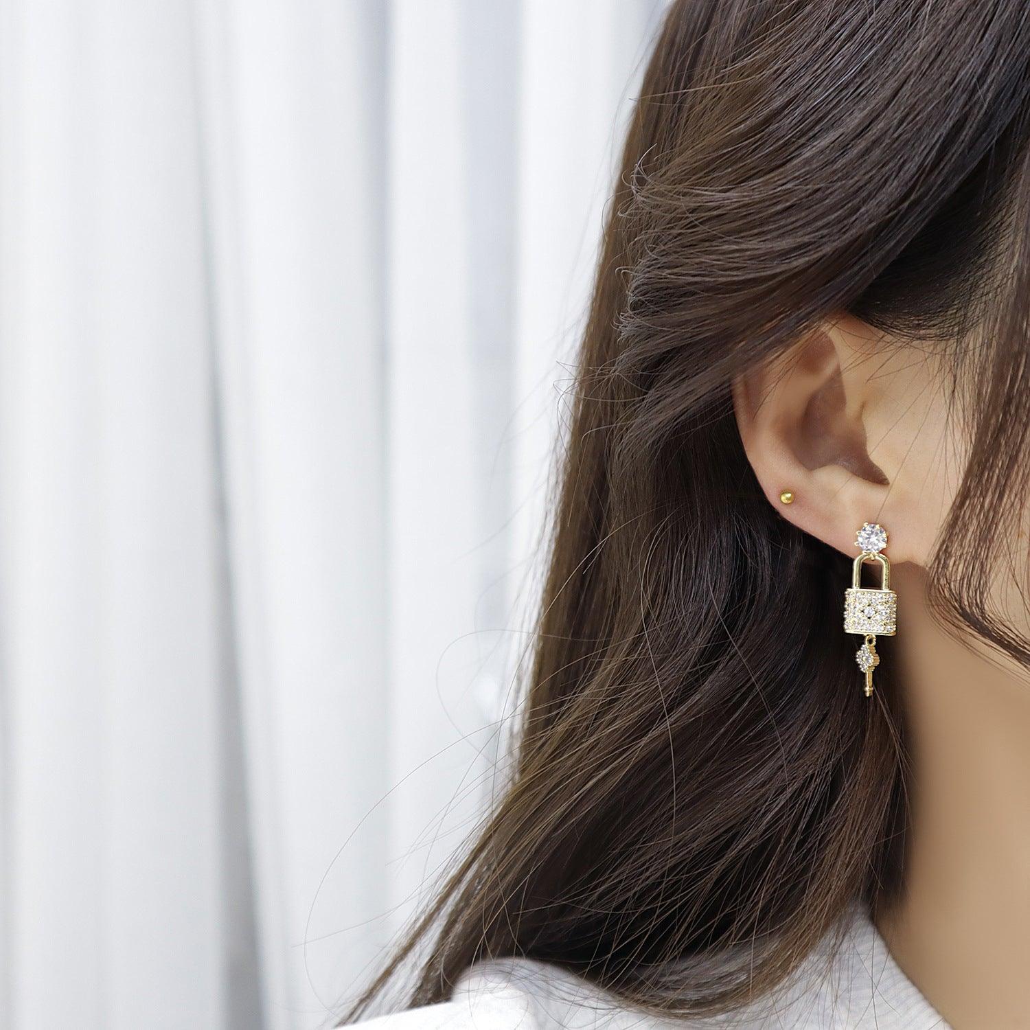 Love Lock Earrings - Hypoallergenic - Abbott Atelier