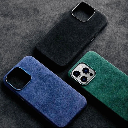 Magnetic Alcantara Case for iPhone