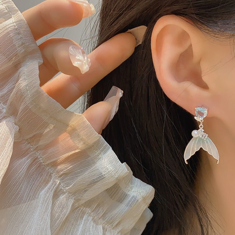 Mermaid Earrings - Andra - Hypoallergenic - Abbott Atelier