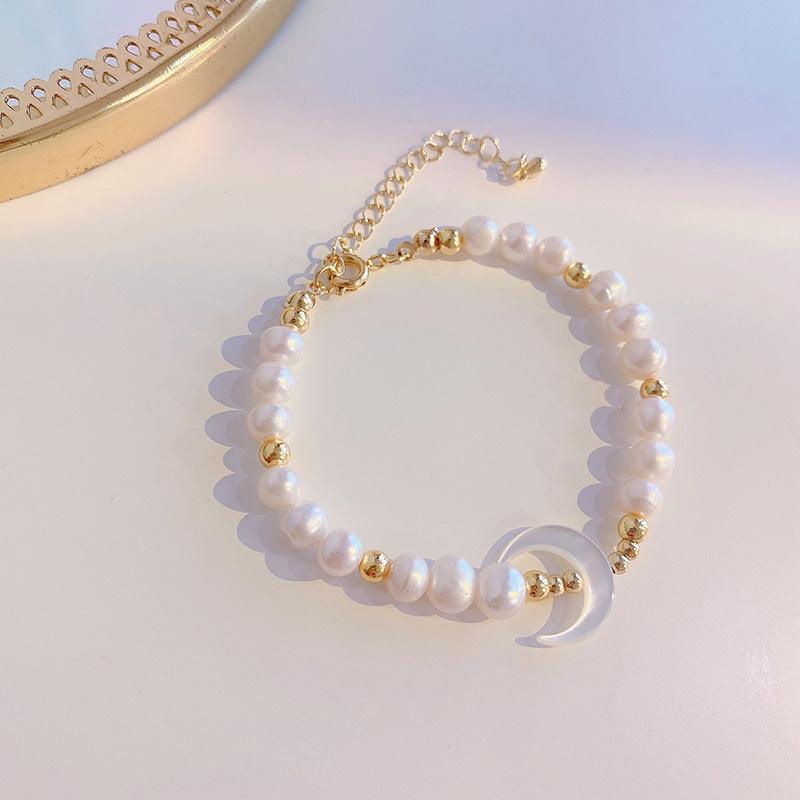 Moonlight Collection (Necklace/Bracelet/Ring) - Freshwater Pearls - Abbott Atelier