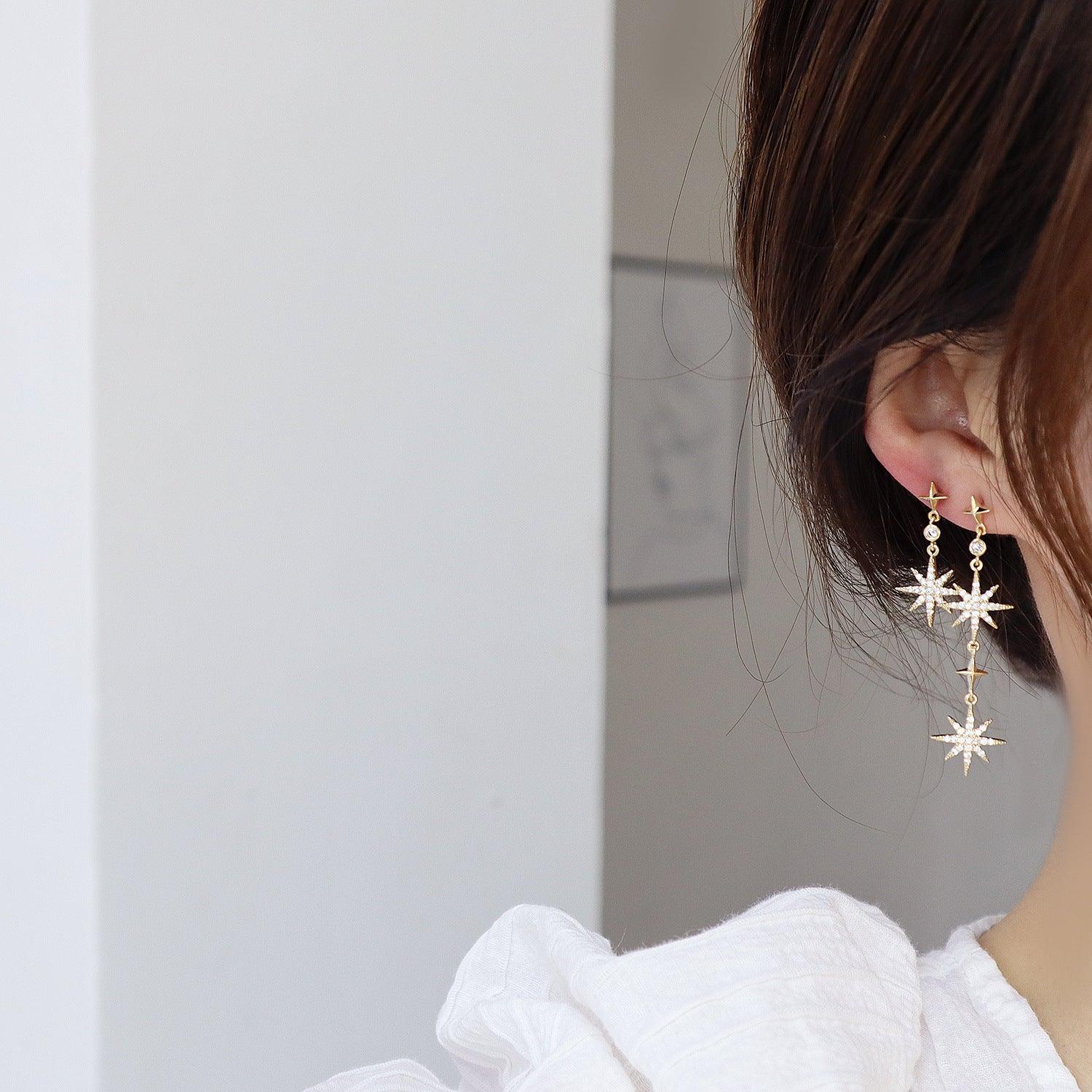 Polaris Drop Earrings - Hypoallergenic - Abbott Atelier