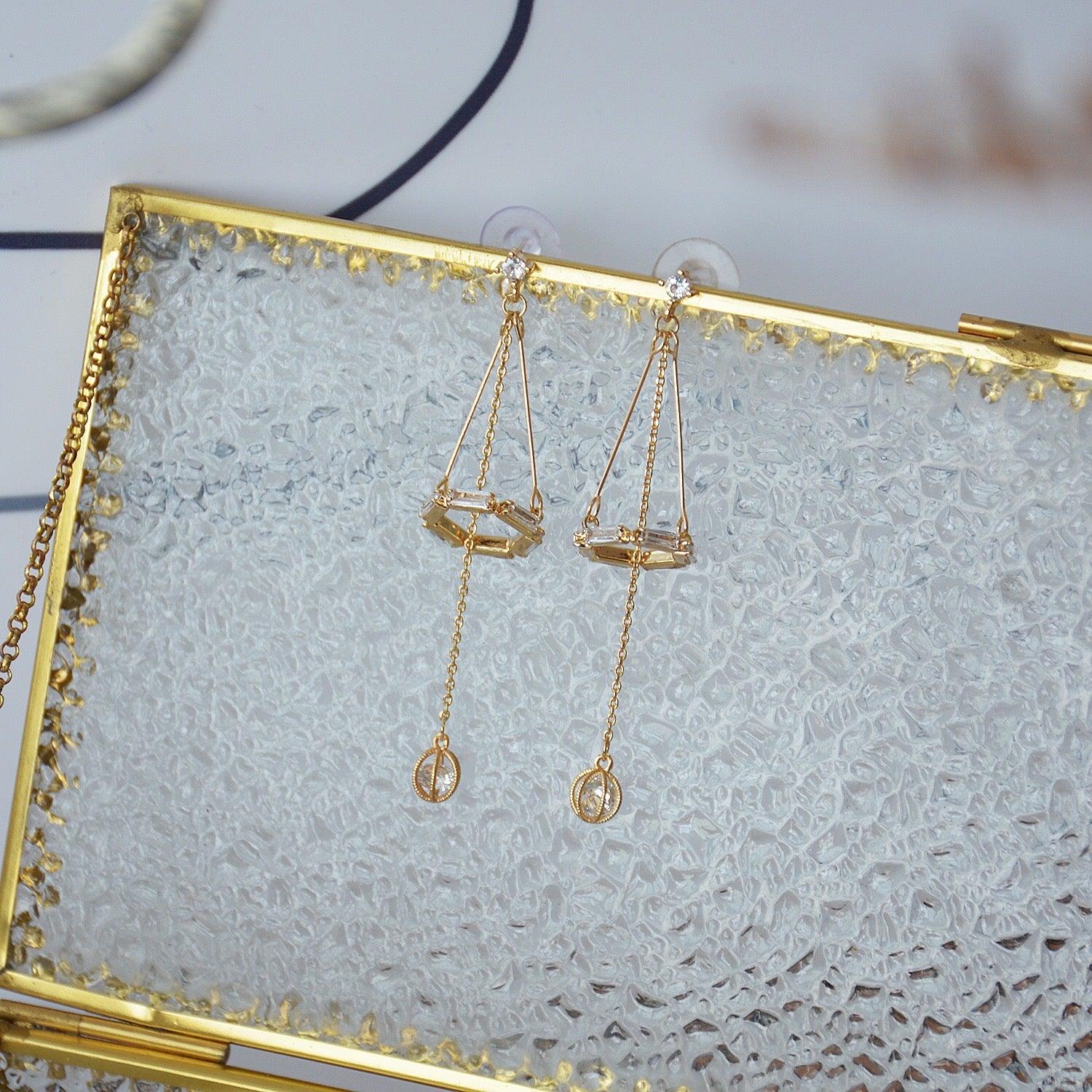 [Sample Sale] Wind Chime Earrings - Hypoallergenic - Abbott Atelier