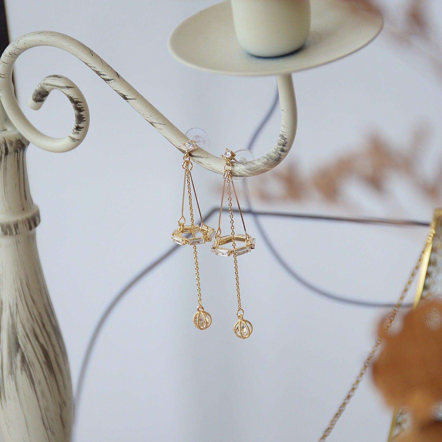 [Sample Sale] Wind Chime Earrings - Hypoallergenic - Abbott Atelier