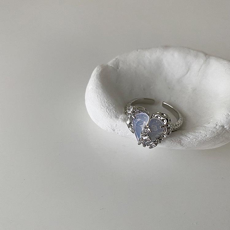 Silver Heart Collection (Earrings/Ring) - Hypoallergenic - Abbott Atelier