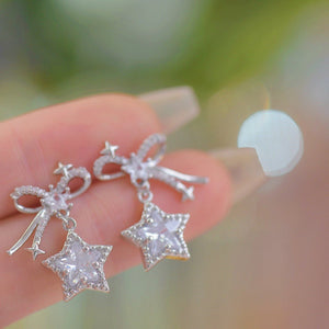 Silver Star Earrings - Hypoallergenic - Abbott Atelier