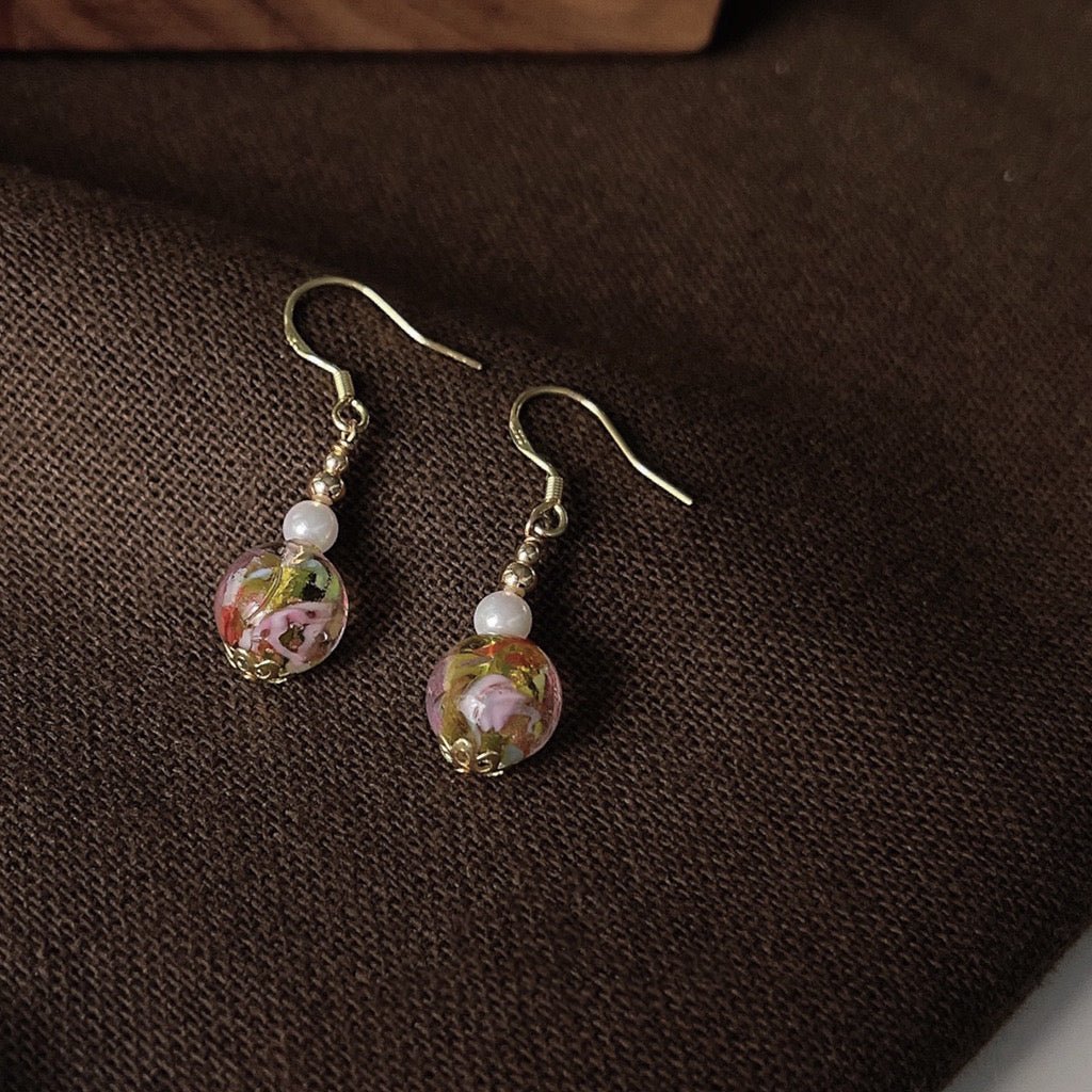 Spring Flower Earrings - Evanna - Hypoallergenic - Abbott Atelier