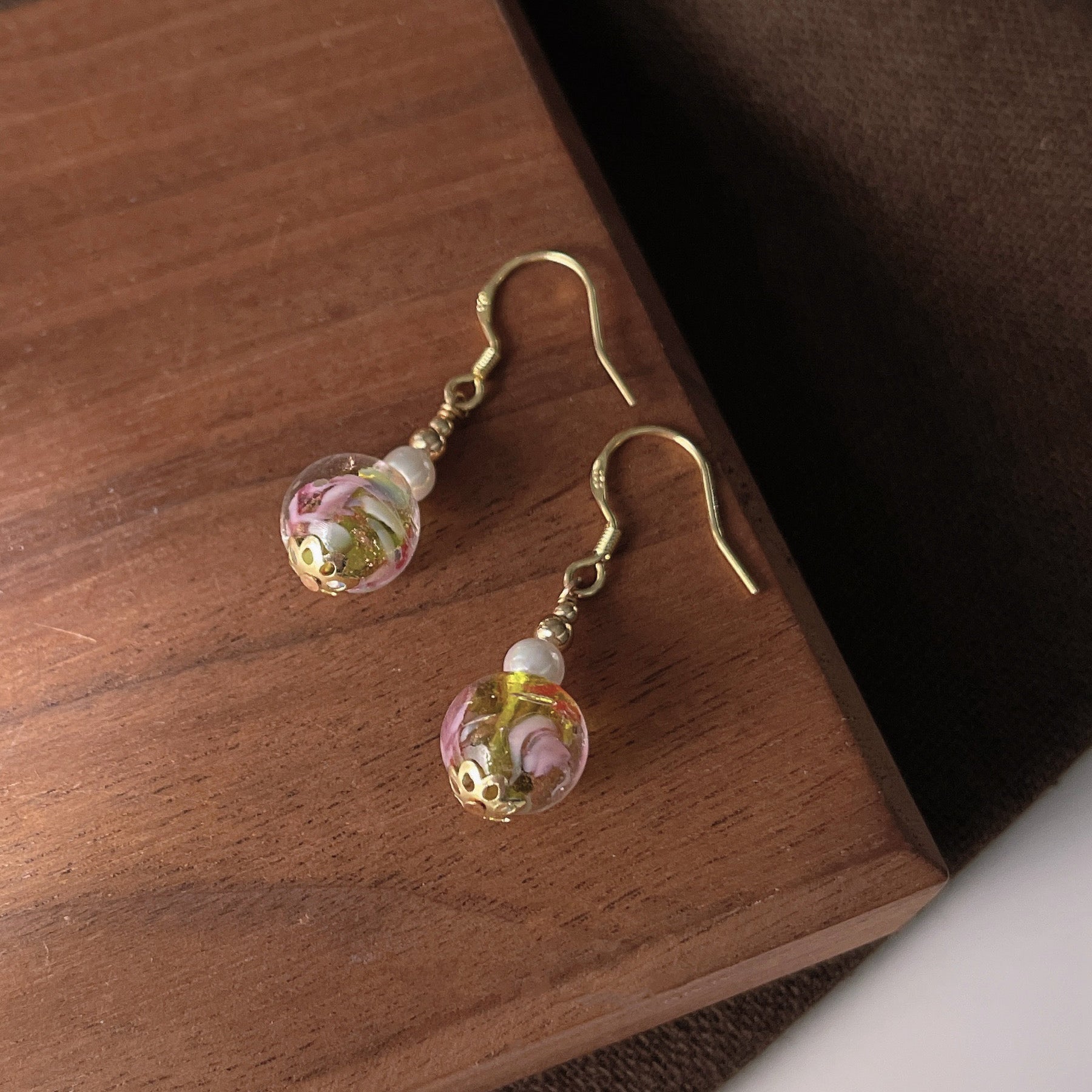 Spring Flower Earrings - Evanna - Hypoallergenic - Abbott Atelier