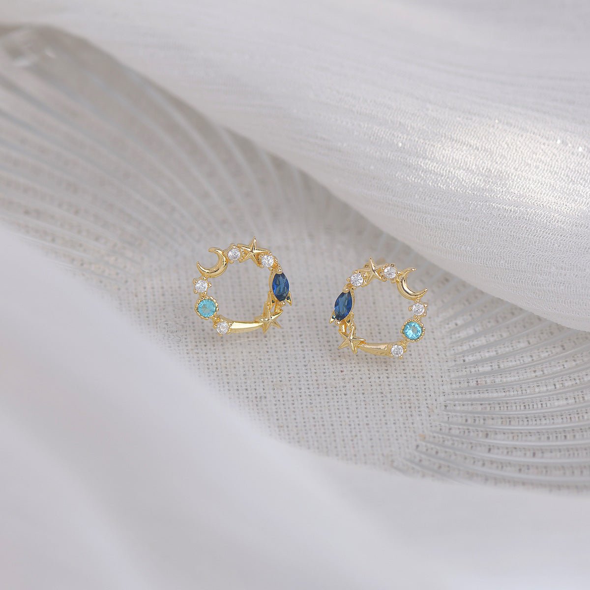 Starry Night Stud Earrings - Hypoallergenic - Abbott Atelier